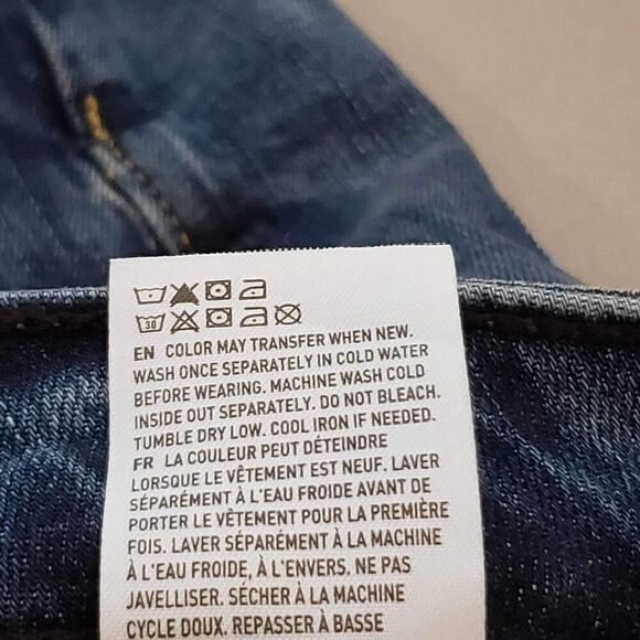 American Eagle AE Jeans Men’s Size 26X28 Medium Wash Slim Straight New - Picture 6 of 12